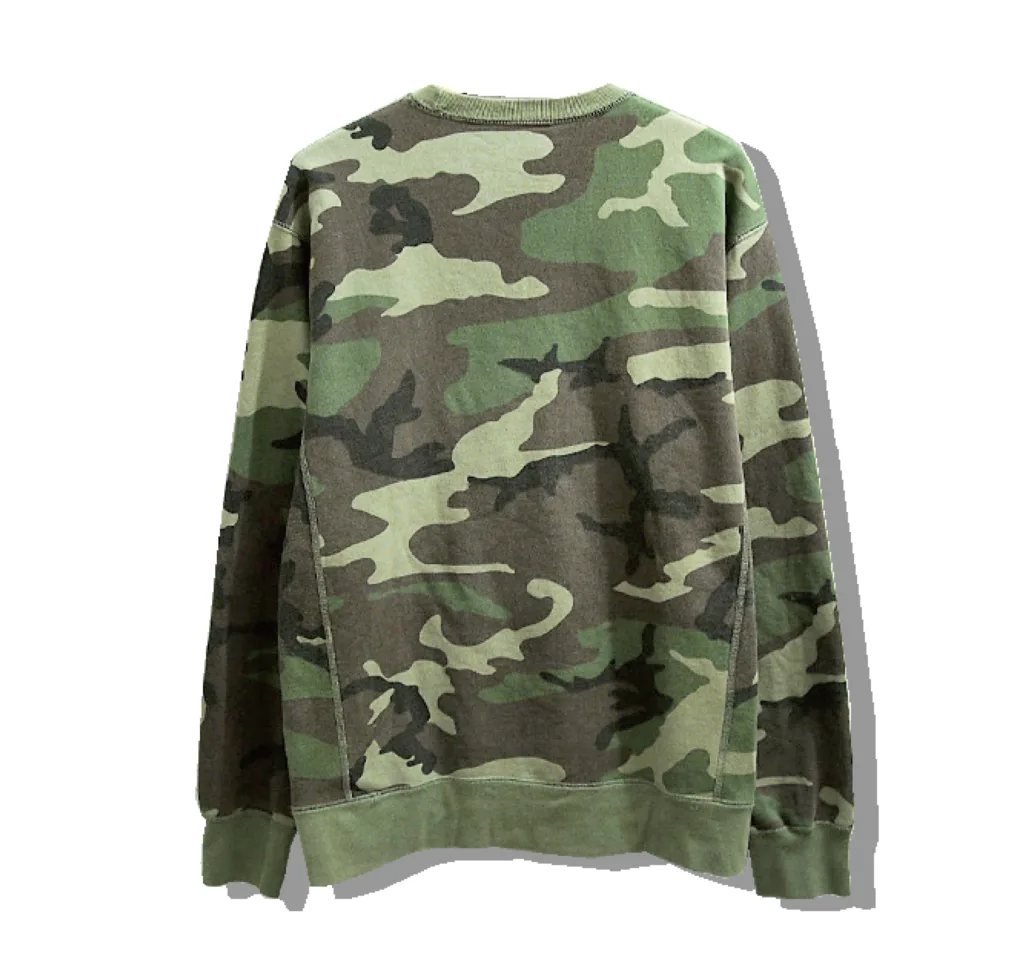 Supreme Box logo Camo Sweat Shirt Back