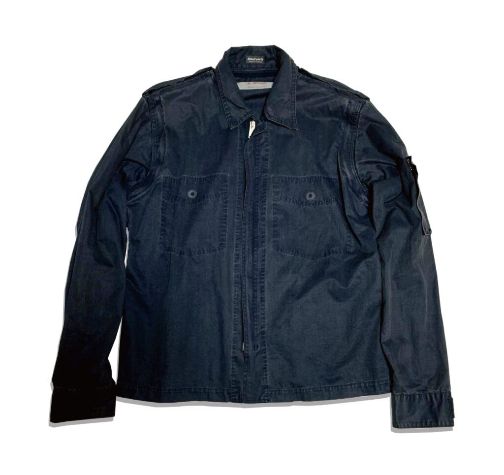 Undercover Black Denim small parts Jacket 1999SS Front