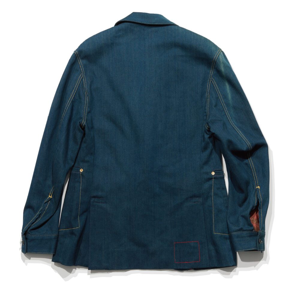 levi's red casual formal jacket Back