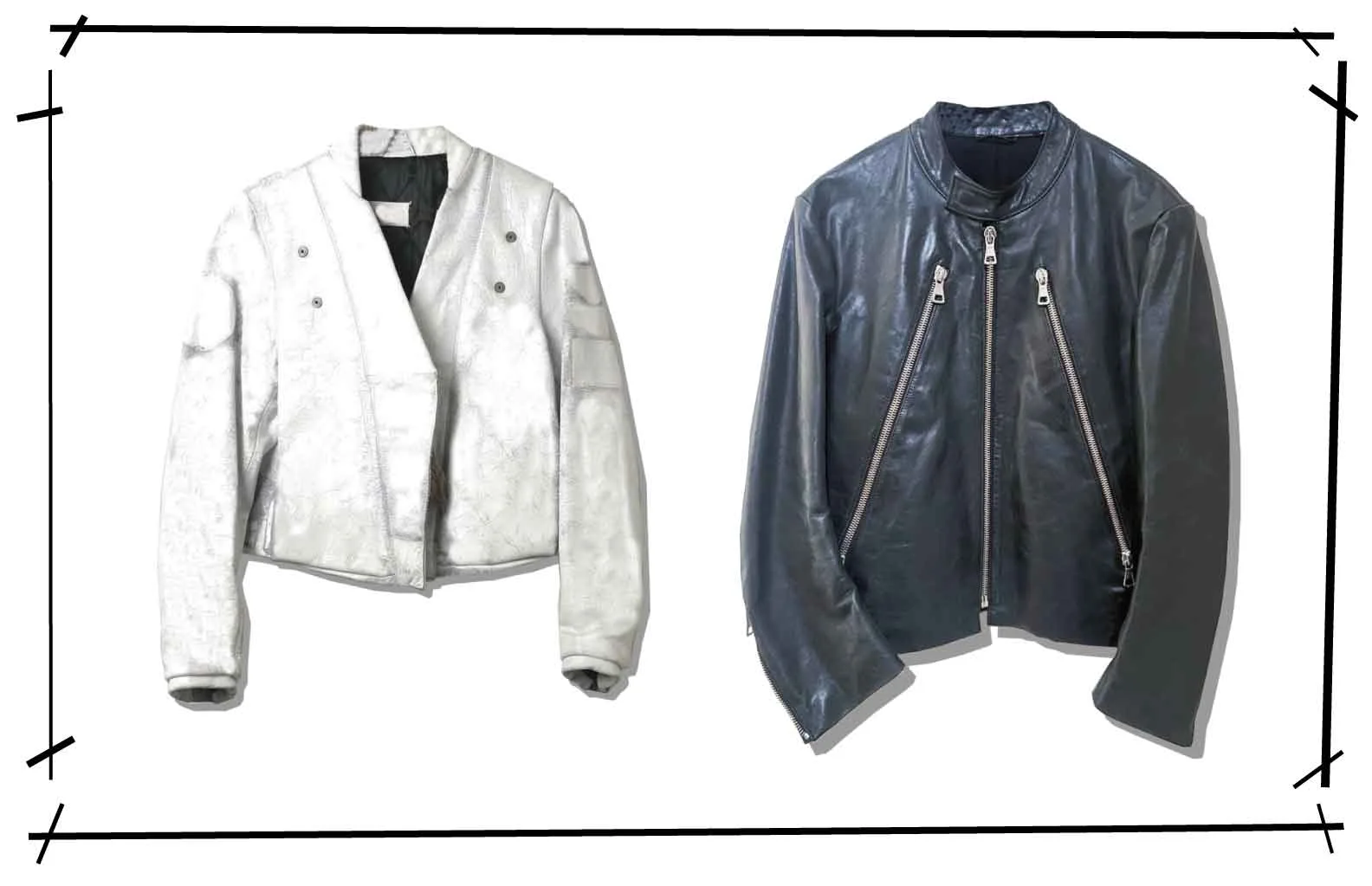 Maison Martin Margiela Leather Jacket Series 002