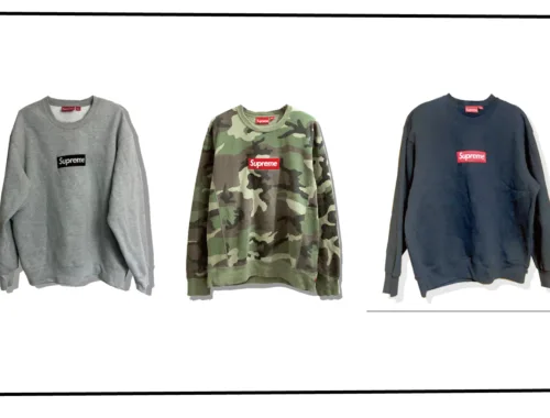 Supreme Box Logo Sewat Shirt Series