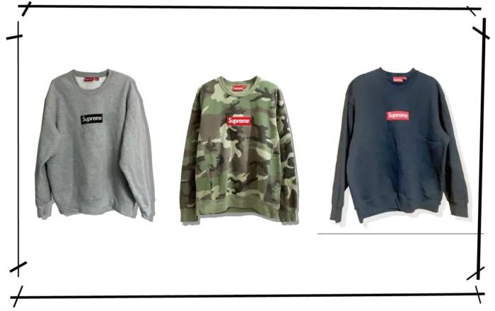 Supreme Box Logo Sewat Shirt Series