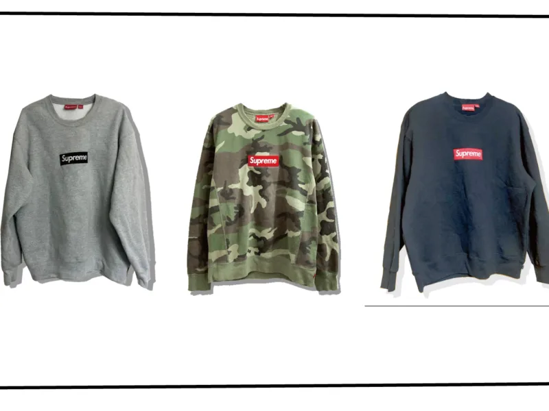 Supreme Box Logo Sewat Shirt Series