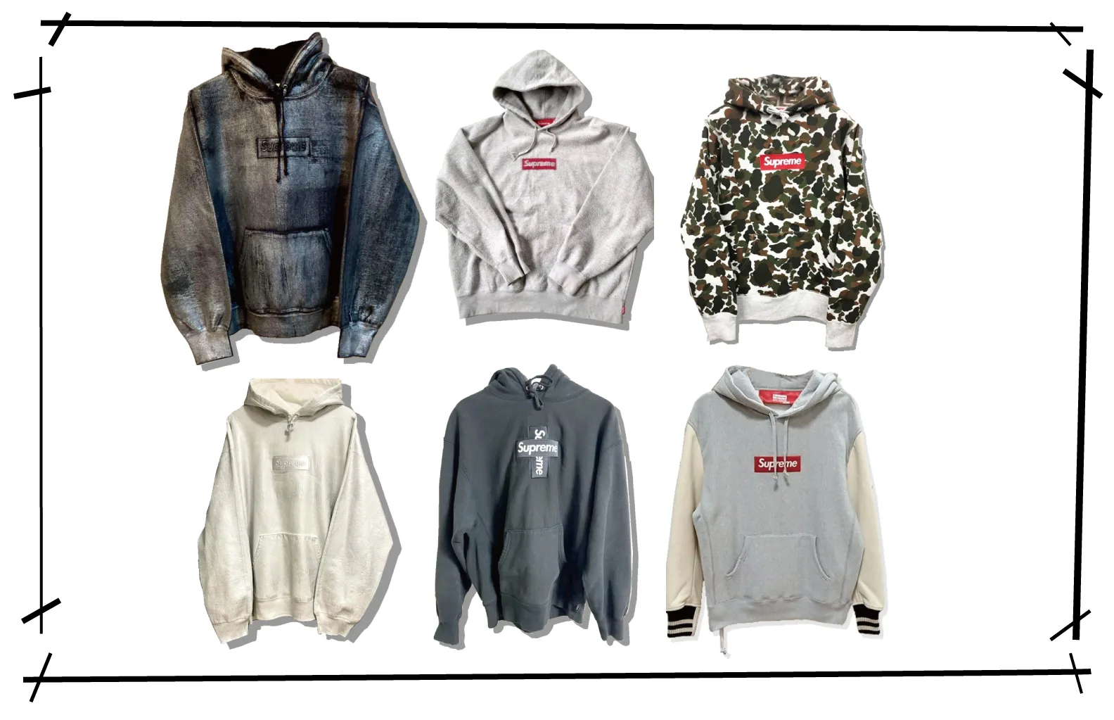 Supreme Box Logo hoddie Series