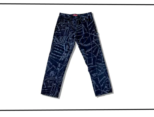 Supreme Gonz Map Denim Painter Pant 2019SS