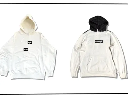 Supreme X Comme Des Garcons Shirt Box Logo Hoddie Series