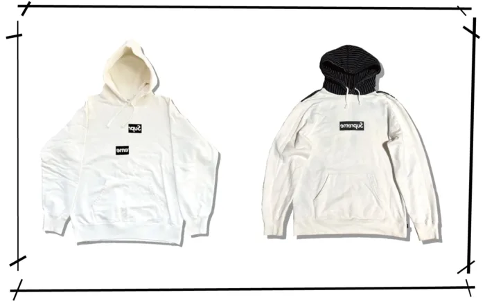 Supreme X Comme Des Garcons Shirt Box Logo Hoddie Series