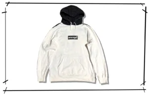 Supreme x Comme des Garcons Shirt Box Logo White Hoddie