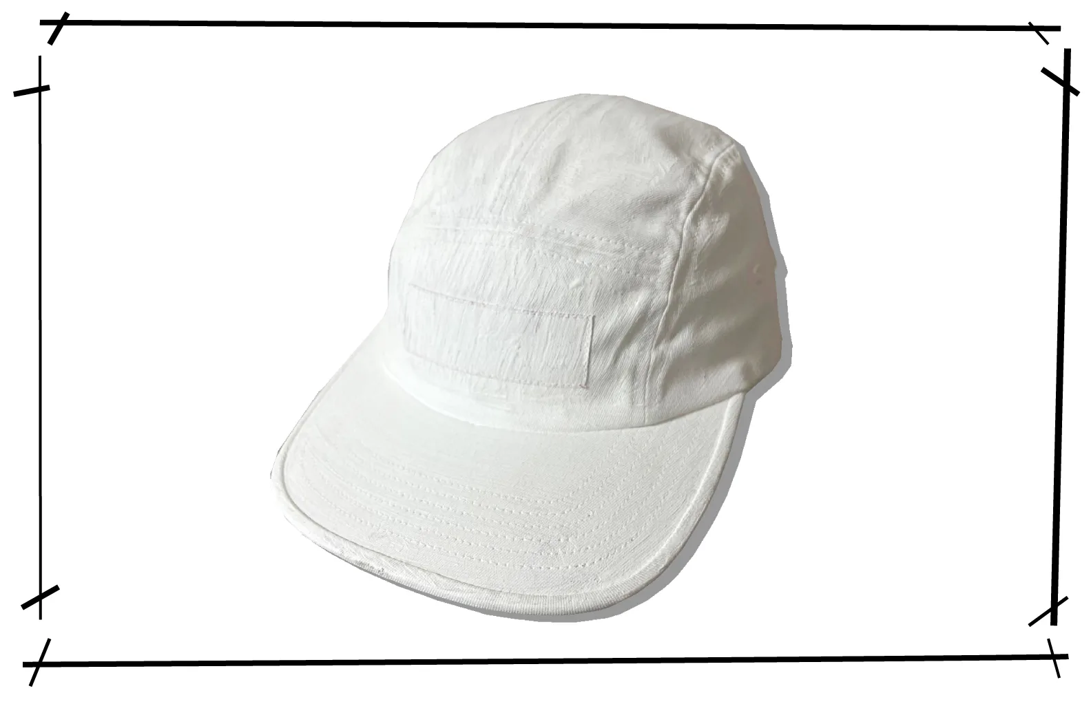 Supreme x MM6 Box Logo Campcap 2024SS White
