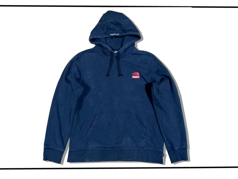 Supreme x The Northface Navy Hoddie