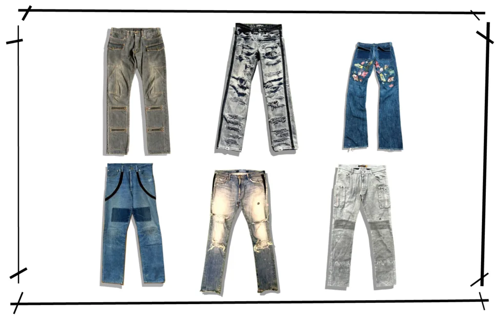 Undercover Denim Pants Icon Series 002 1990s 2000s