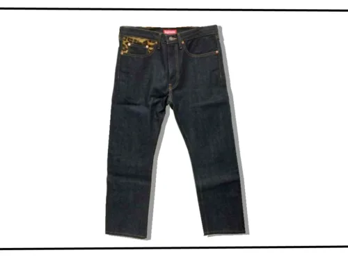 levis x supreme 505 orange tab Denim Pants 2012FW