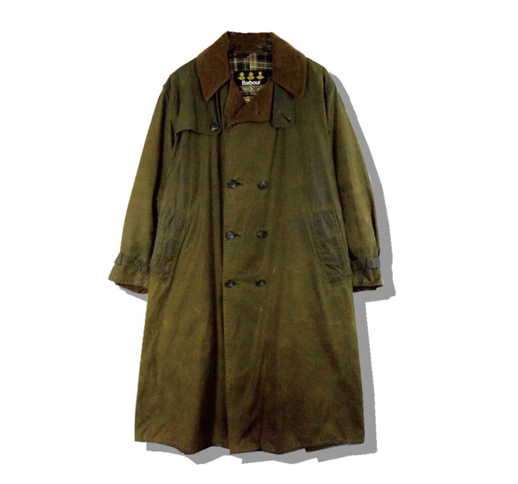 Barbour Trench Coat Front