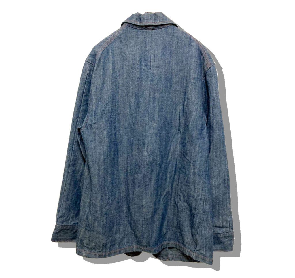 Levis Circle-R Hemp Denim Coat Back