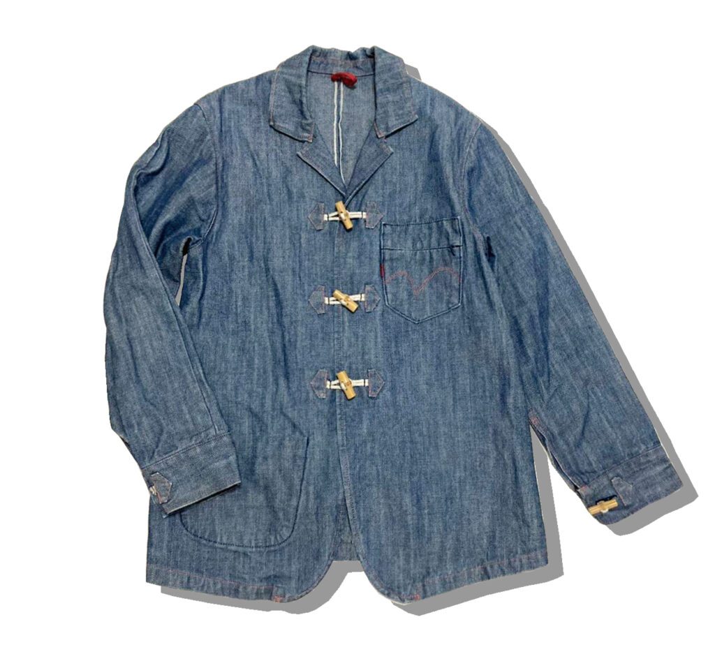 Levis Circle-R Hemp Denim Coat Front