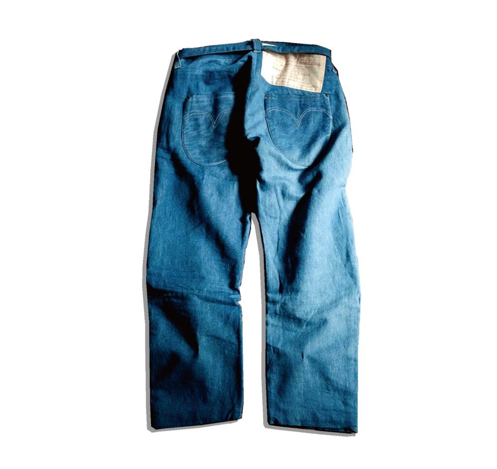 Levi's RED Linded Denim Pants 2014 Back