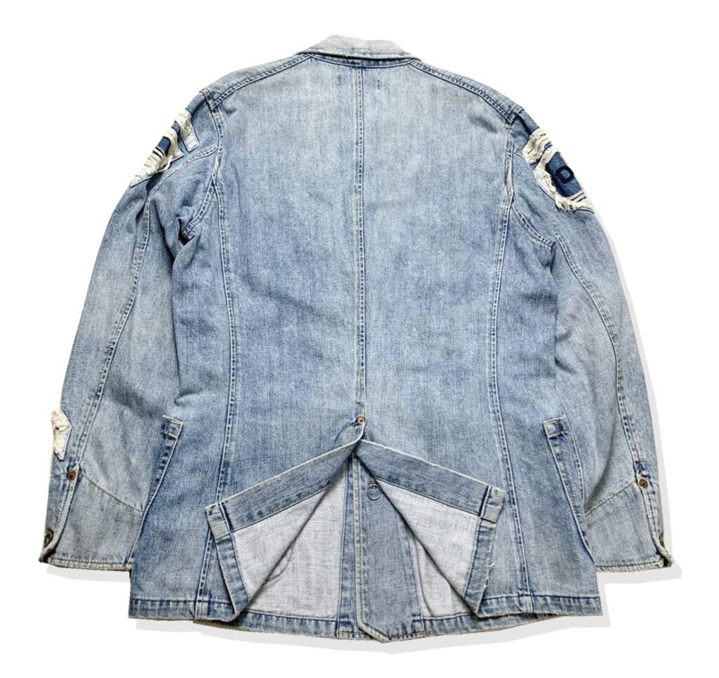 Levi's redloop Destroyed Cover Jacket Back