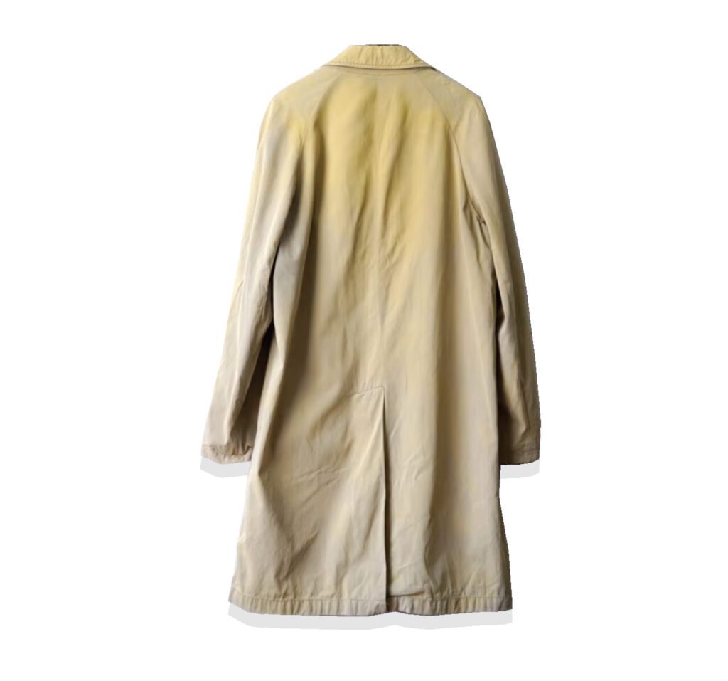 Maison Martin Margiela Stand Collor Coat 1999SS Back