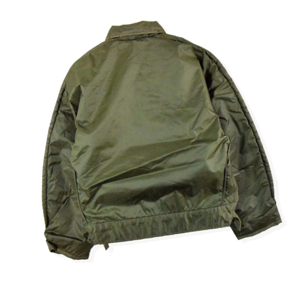 US NAVY A-1 Extreme Cold Weather Impermeabls deck jacket 1960s Back