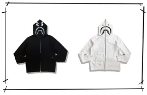 Bounty hunter x Bape Shark Hoddie Series 001