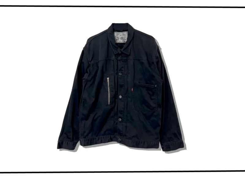 Levi's Fenom 1st Black Denim Jacket