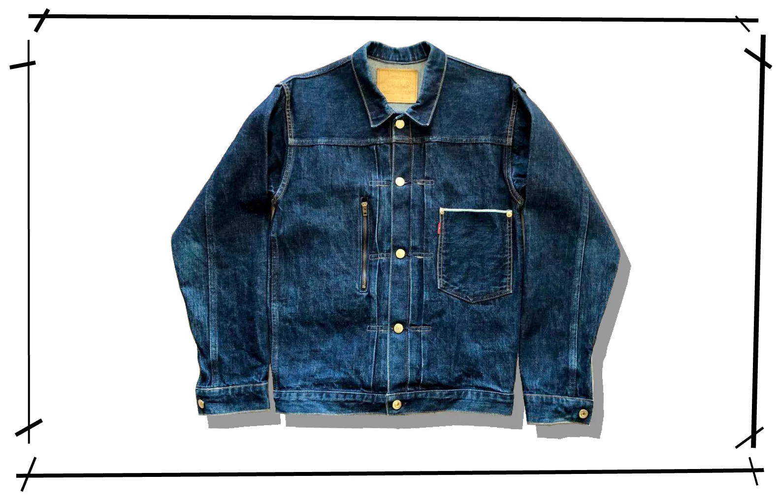 Levi’s Fenom 1st type Levi's Levis fenom x Mastermind Japan distressed studded