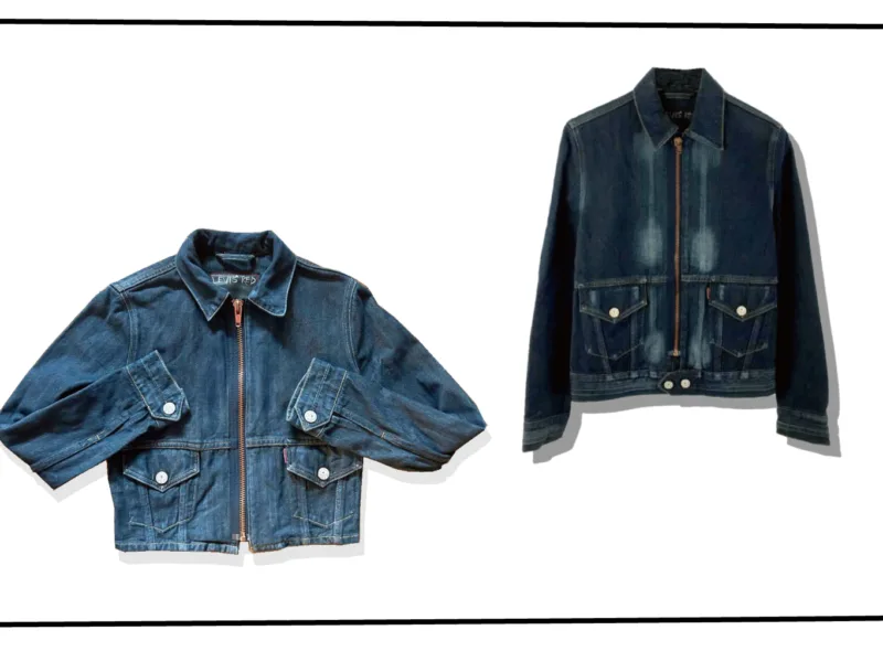Levis RED Zip Denim Jacket Series 2004AW