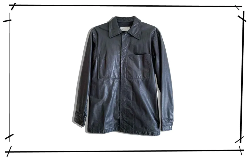 Maison Martin Margiela Leather Shirt Line 10 2003AW