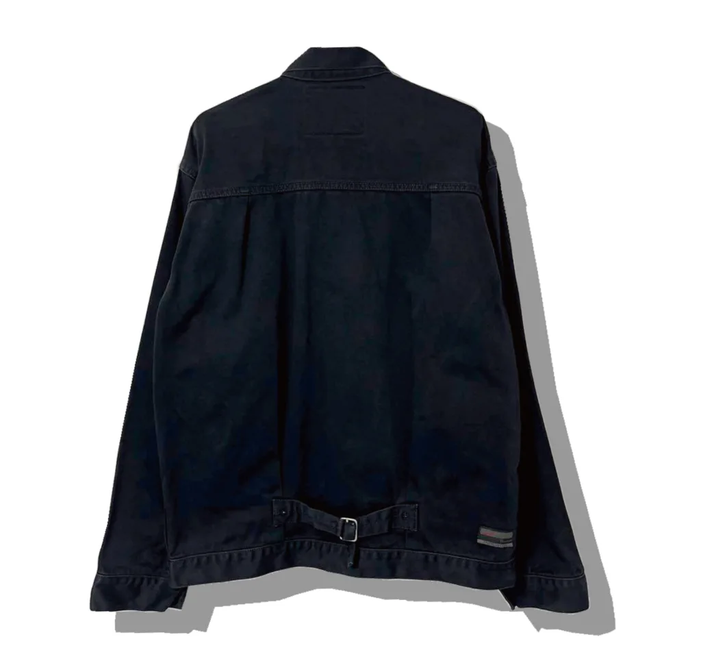 Levi's Fenom 1st Black Denim Jacket FMJ01-0004 Back