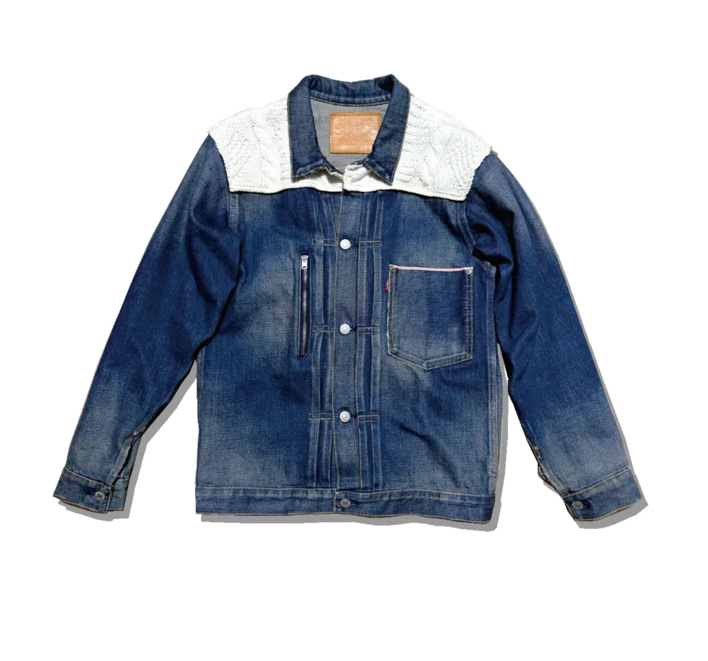 Levi's Fenom Knit Denim Jacket Type1 3016-2 FM13-0001 Front