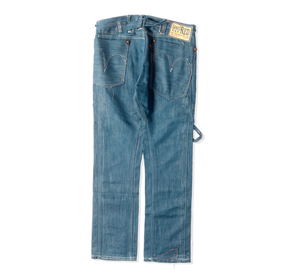 Levi's RED BUCKLE BACK DENIM Pants 2008AW Back