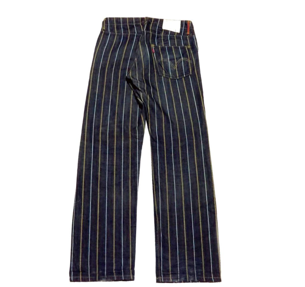 Levi's Redloop Stripe Denim Pants Back