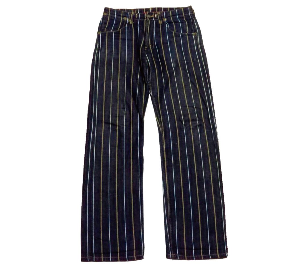 Levi's Redloop Stripe Denim Pants Front