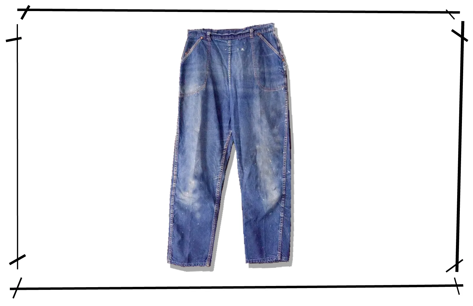 Blue Bell Denim ranch Pants 1960s