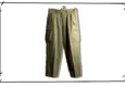 German Army Wool Cargo Pants 1960s