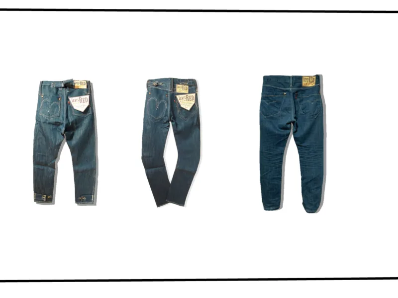 Levi's RED Denim Pants Series 001 2008AW