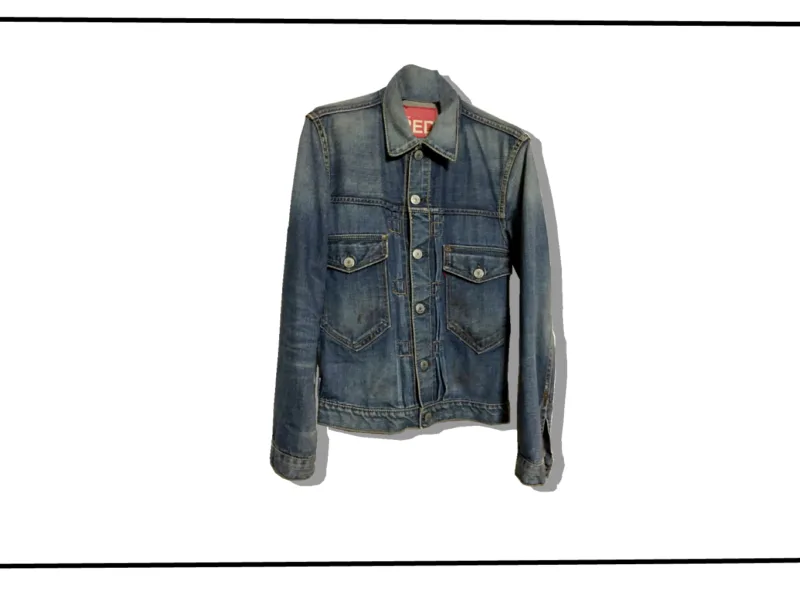 Levi's Red Denim Jacket 2nd type 2006 AW