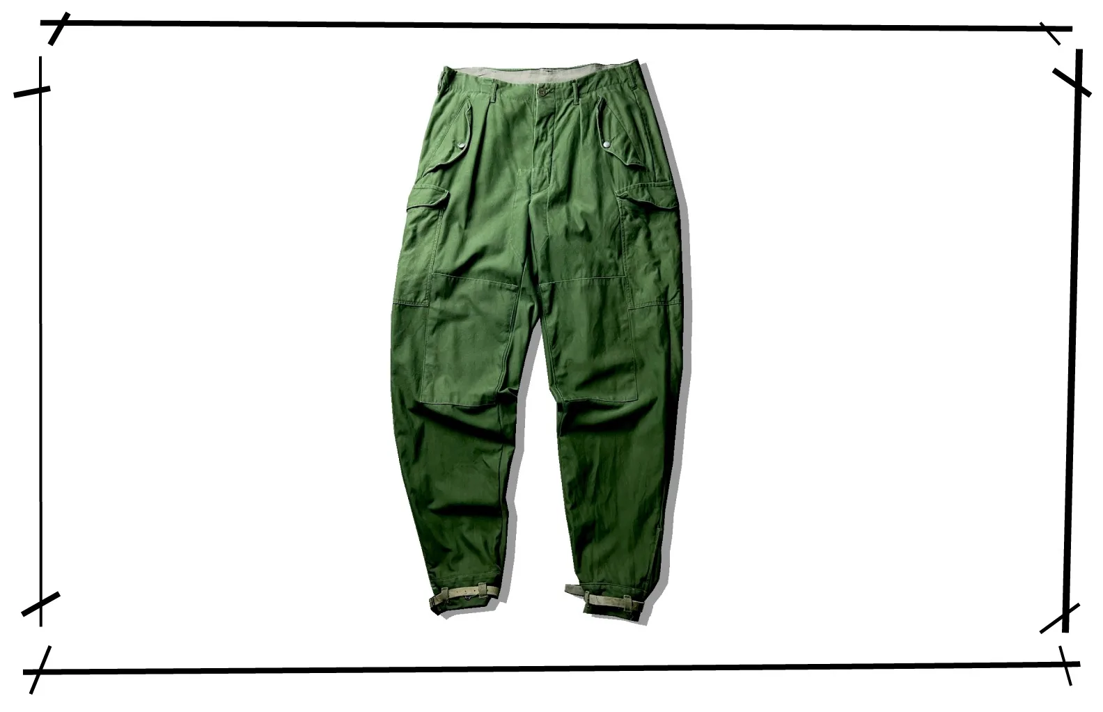 Swedish Army M-59 Cargo Pants 1970s