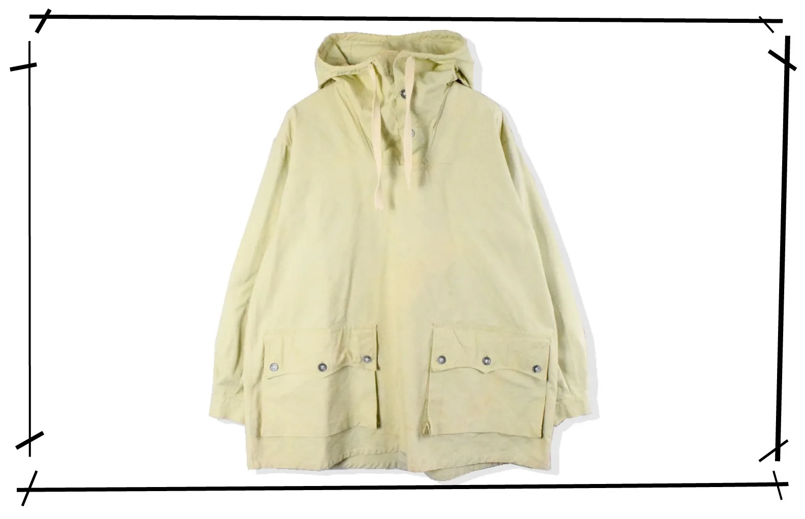 Swedish Armyy Snow Anorak parka 1940s