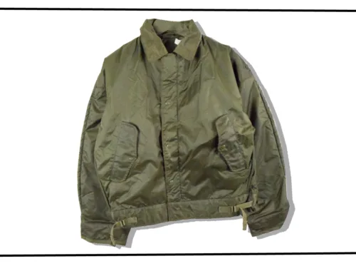 US NAVY A-1 Extreme Cold Weather Impermeabls deck jacket 1960s