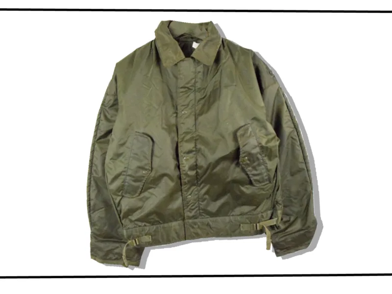 US NAVY A-1 Extreme Cold Weather Impermeabls deck jacket 1960s