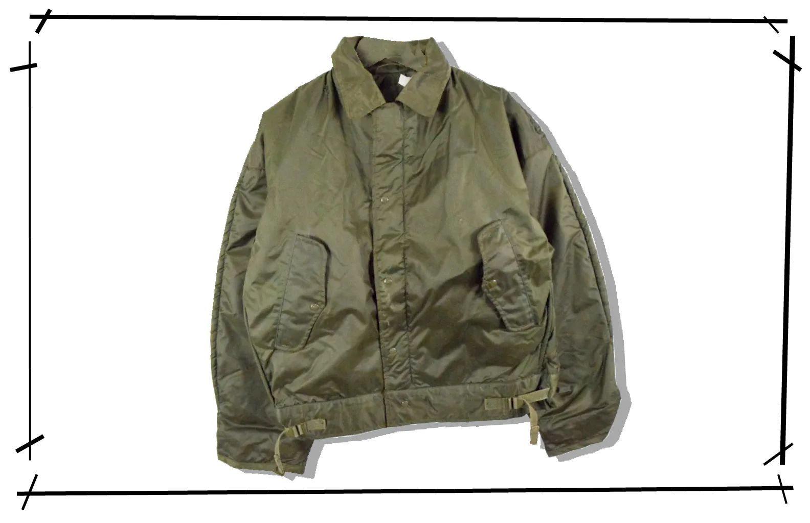 US NAVY A-1 Extreme Cold Weather Impermeabls deck jacket 1960s