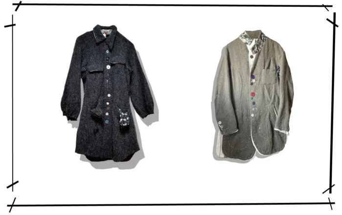 Undercover Wool coat 2004AW series 001