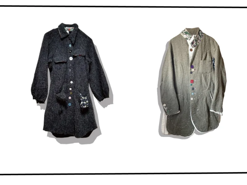 Undercover Wool coat 2004AW series 001