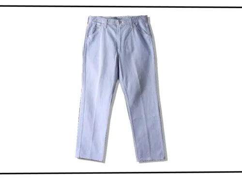 Wrangler 22MWZ sax Blue Denim Pants 1960s