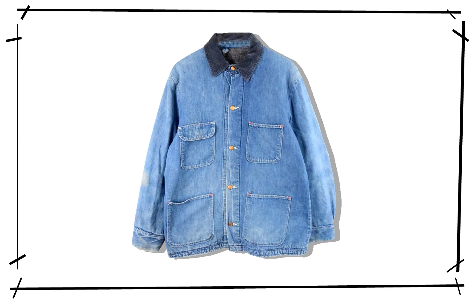 Wrangler Blanket Lined Denim coverall Jacket