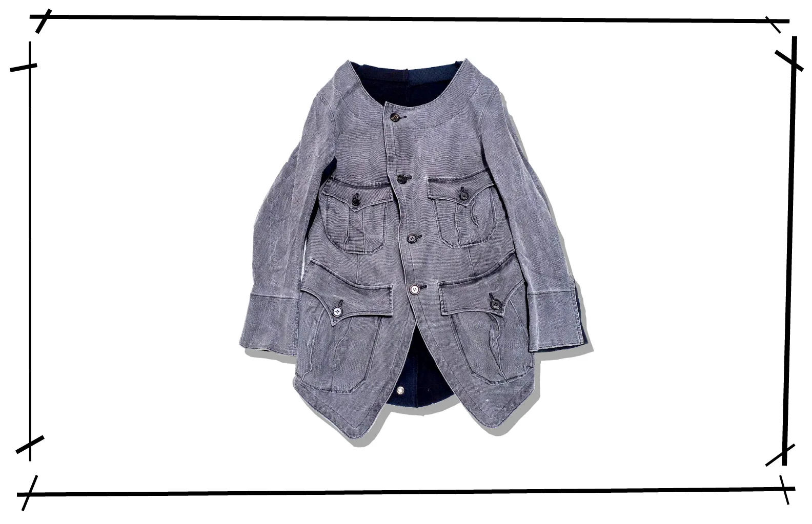 Undercover round jacket 2004SS