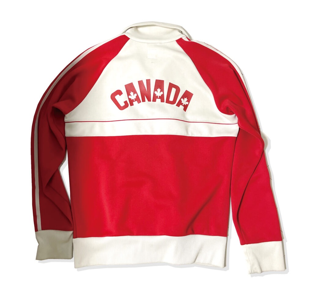 Adidas Canada Jersey Jacket Back