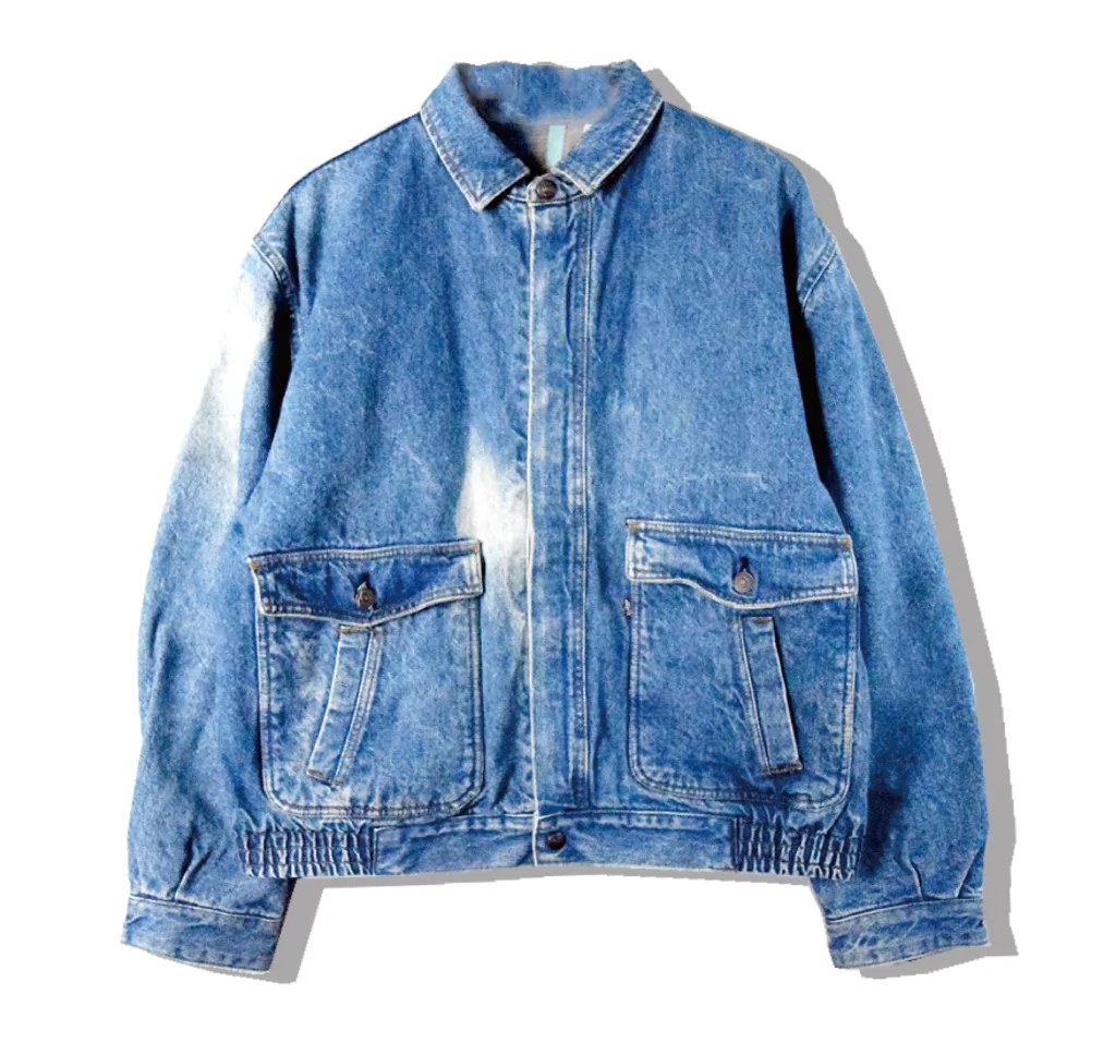 Levi's 75069-0214 A-2 Type Denim Blouson 1980s Front