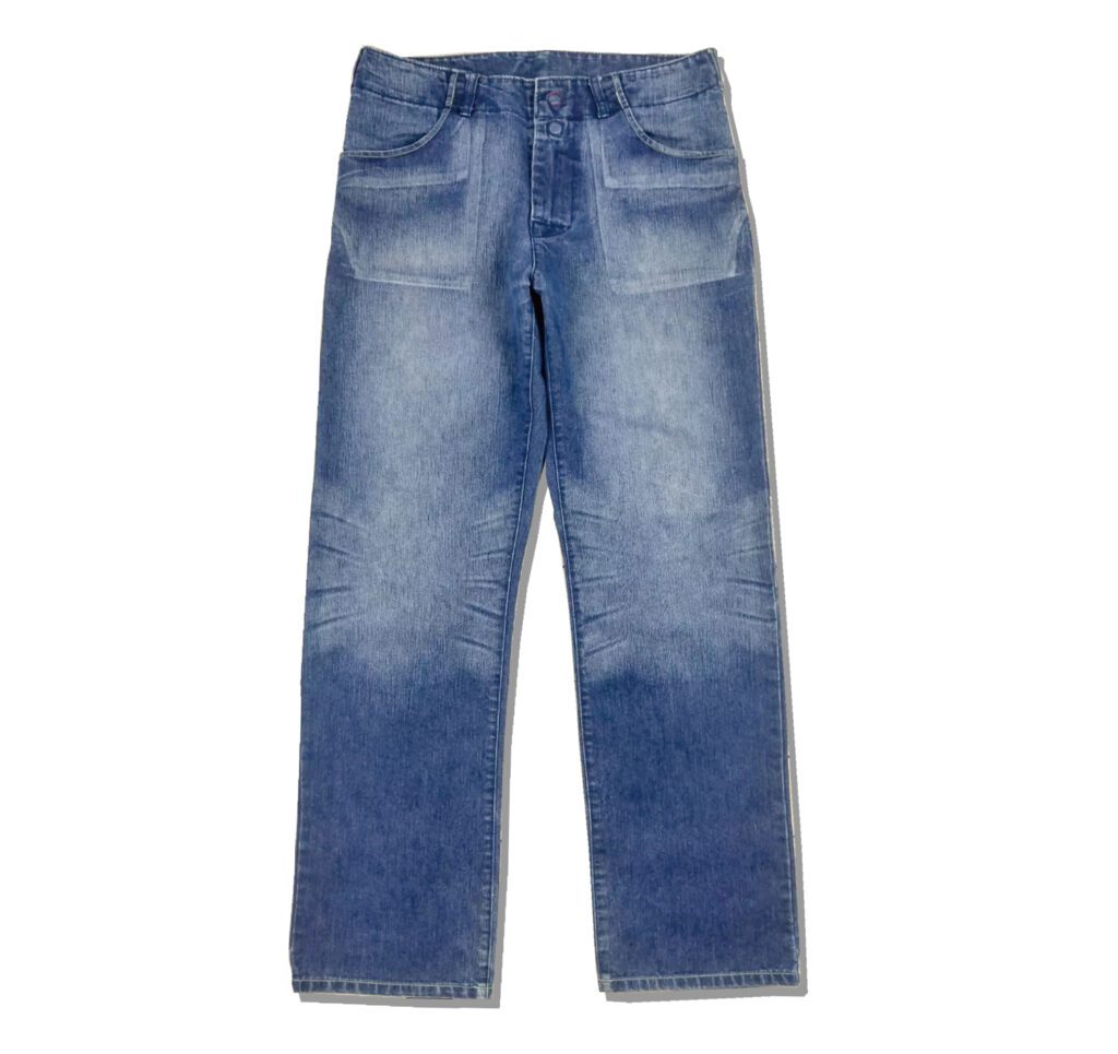 Levi's N3BP Middle Blue Denim Pants Front